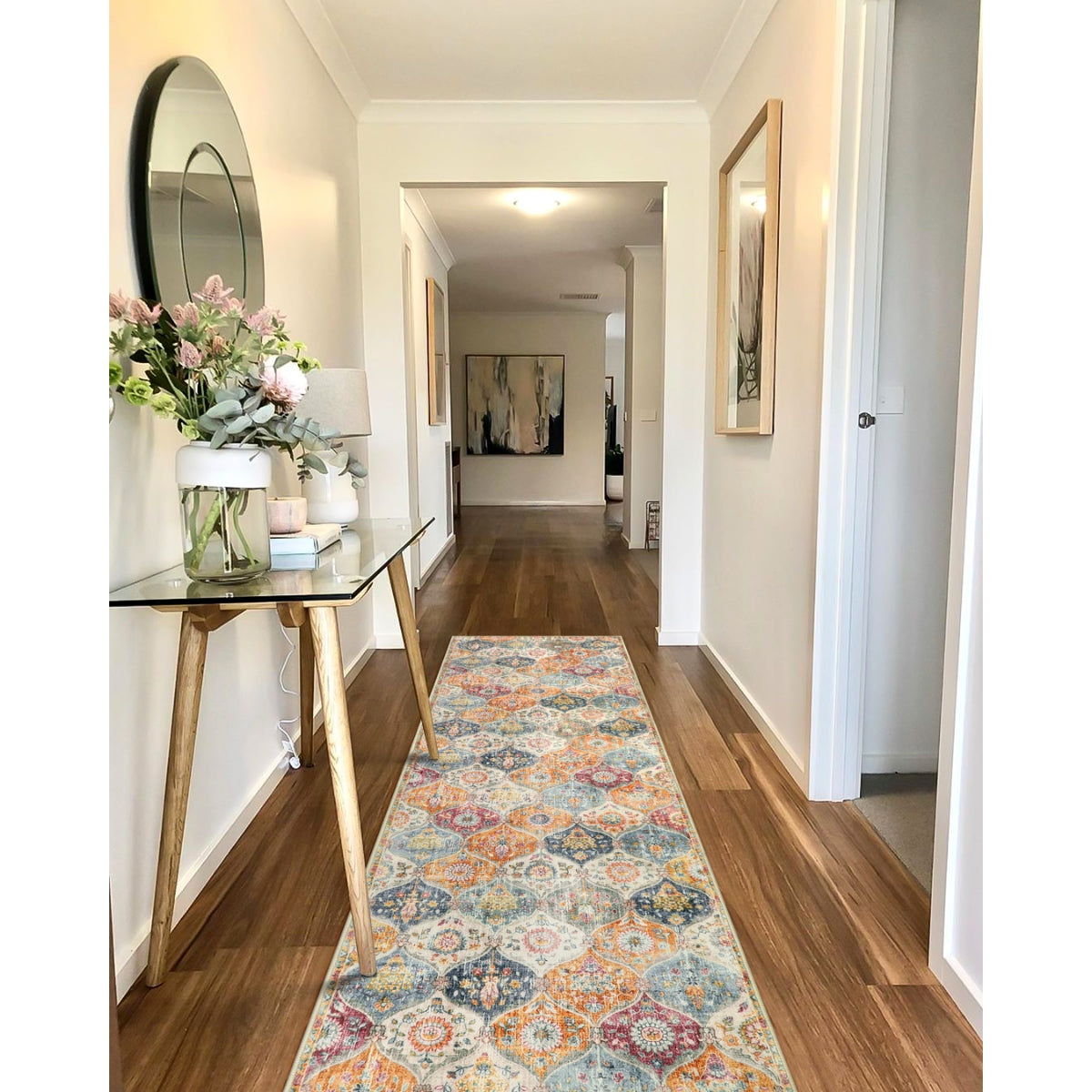SOFT RUG Moroccan Trellis Cream/Multi Carpets